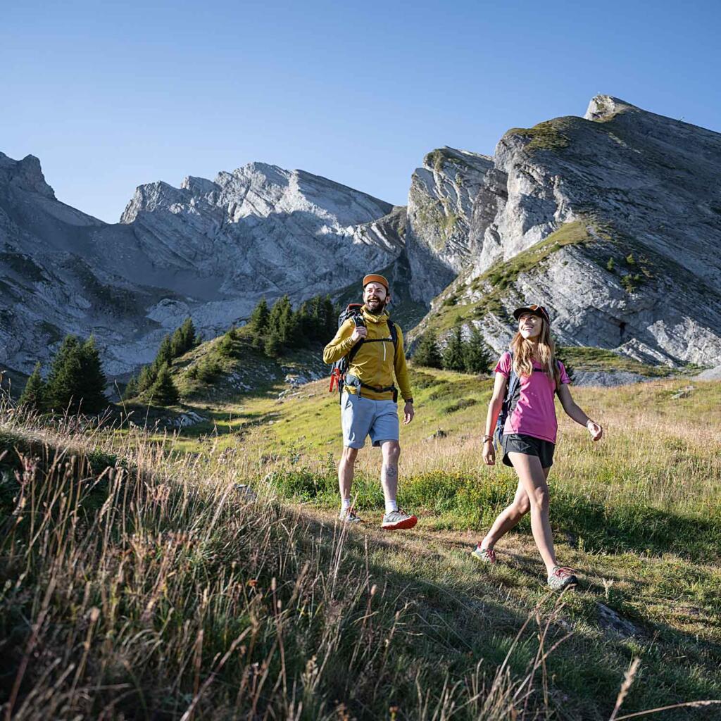 Randonnée à La Clusaz en Haute-Savoie