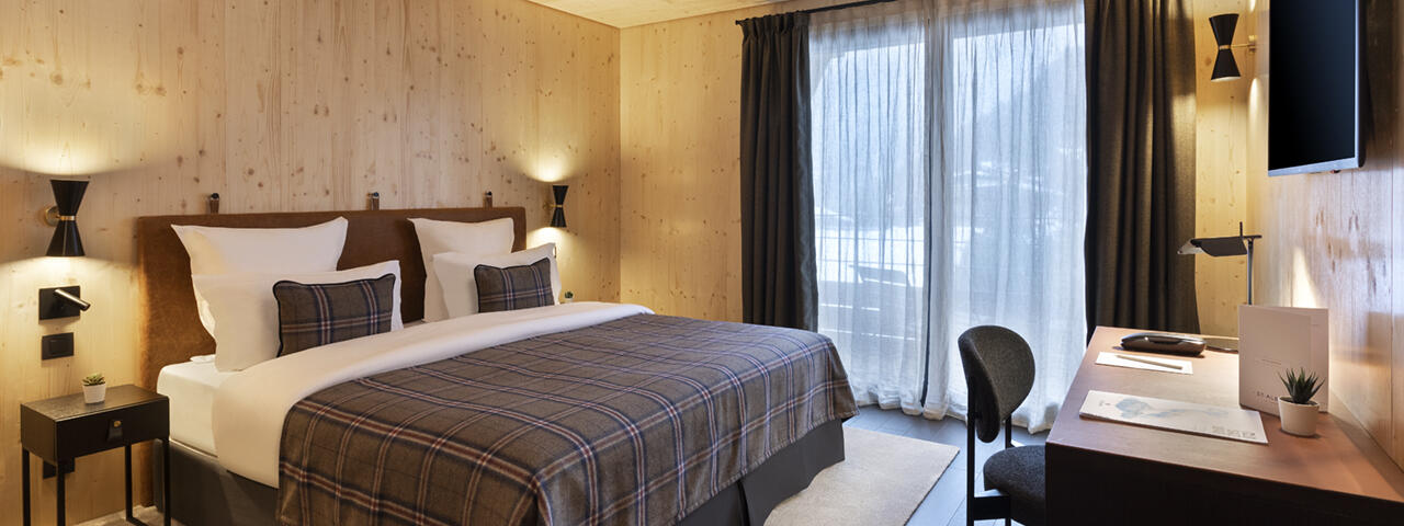 Hôtel 4 étoiles à La Clusaz avec vue sur les montagnes