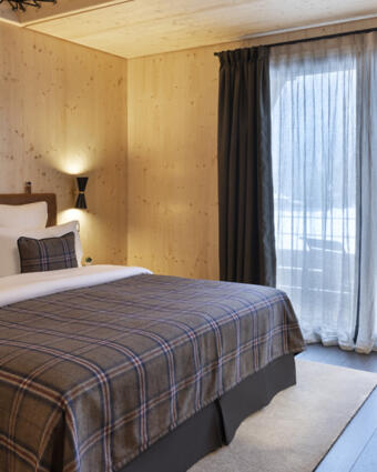 Hôtel 4 étoiles à La Clusaz avec vue sur les montagnes